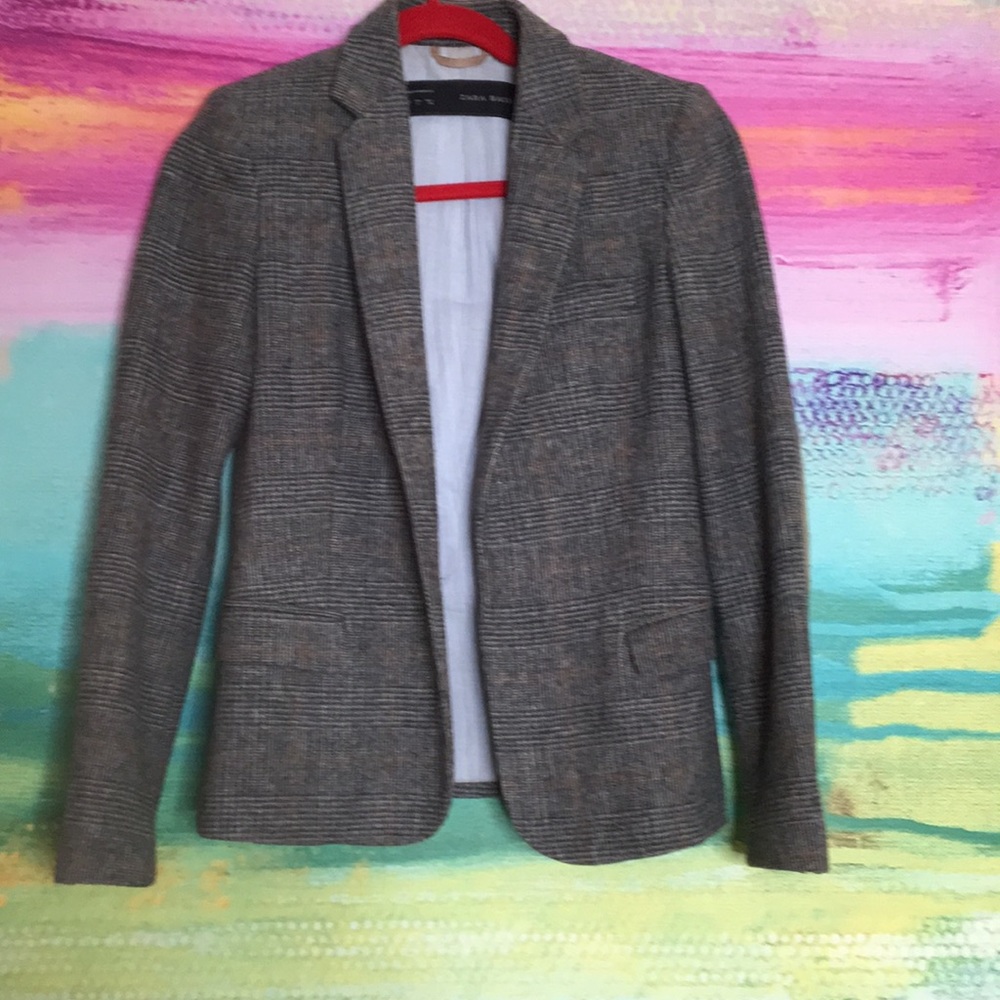 Gray Zara blazer